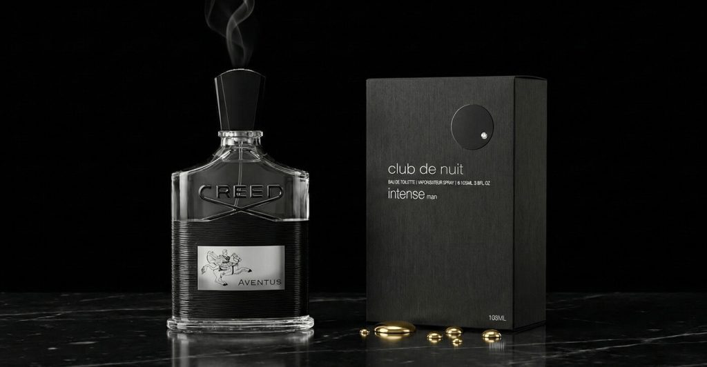 Armaf CDNIM Review – Brutal $30 Truth: Still the King or Total Letdown? 1 Armaf Club de Nuit Intense Man bottle with smoky background – in-depth 2025 review