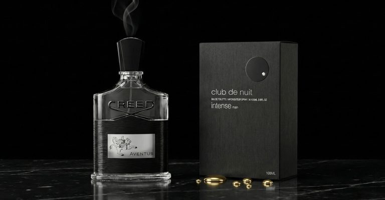 Armaf Club de Nuit Intense Man bottle with smoky background – in-depth 2025 review