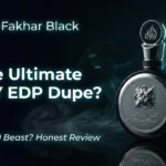 Lattafa Fakhar Black bottle featured image – is it the ultimate YSL Y EDP dupe under $30? Honest review