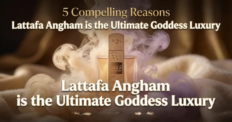 5 Compelling Reasons Lattafa Angham is the Ultimate Goddess Luxury 142 Lattafa Angham perfume bottle – 5 compelling reasons it's the ultimate Burberry Goddess luxury dupe