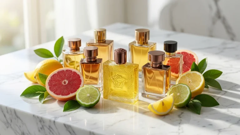 Versace Eros Energy Dupes: 5 Best Aventus Cologne Alternatives 26 Versace Eros Energy dupes – 5 best Aventus Cologne alternatives under $40 arranged with fresh citrus fruits